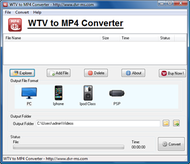 WTV to MP4 screenshot